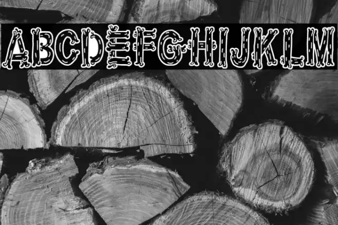 Dead Island Hotel Font examples