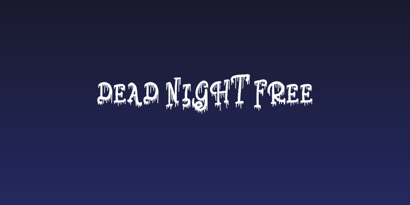 Dead Night FREE Social Header