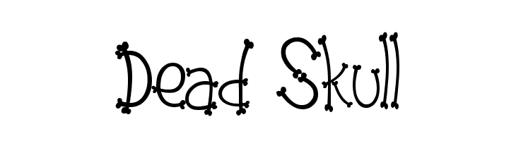 Dead Skull  Descarca Fonturi Gratis
