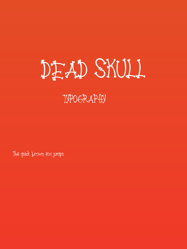 Dead Skull Poster
