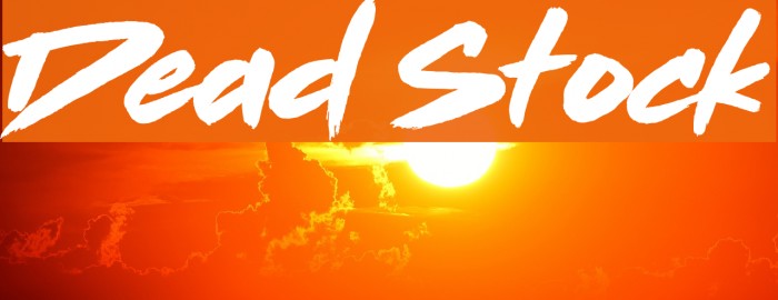Dead Stock Font examples