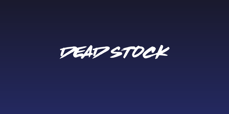 Dead Stock Social Header