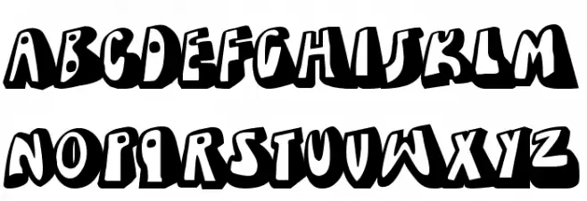 Dead Wallace Font Litere mari