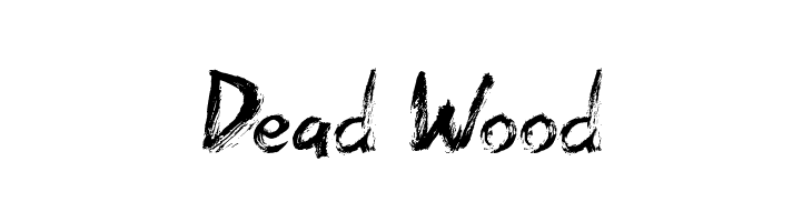Dead Wood  免费字体下载