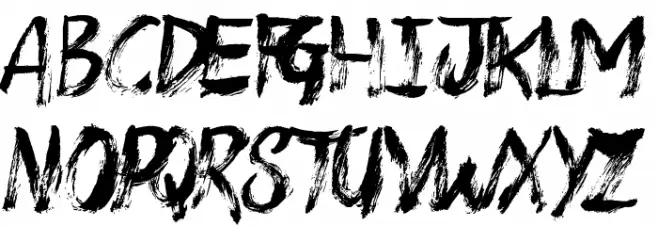 Dead Wood Font Litere mari