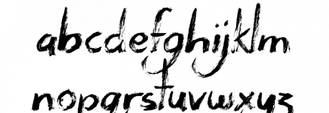 Dead Wood फ़ॉन्ट लोअरकेस