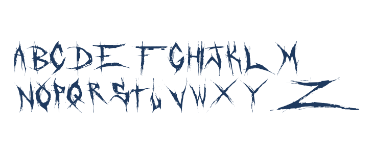 DeadBitch Regular Lowercase