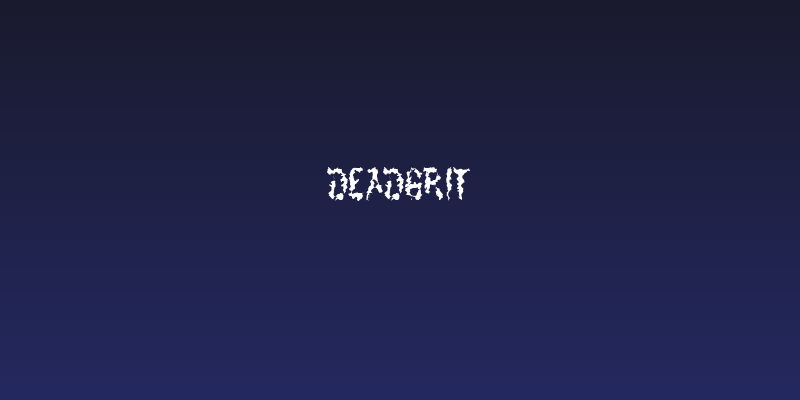 DeadGrit Social Header