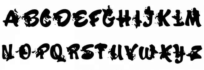 DeadJohn Fonte MAIÚSCULAS