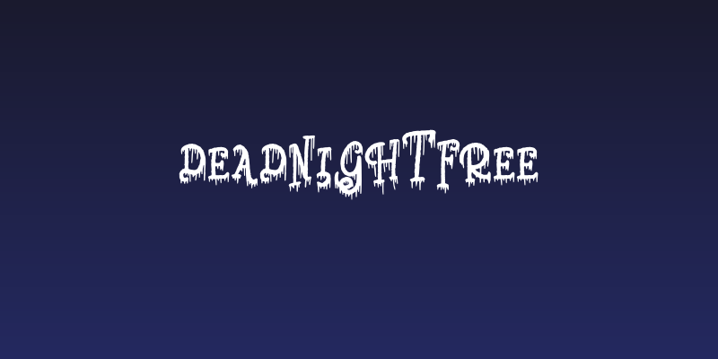 DeadNightFREE Social Header