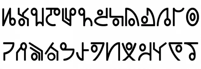 DeadSpace Font Litere mari