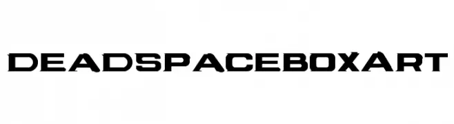 DeadSpaceBoxArt  Fuentes Gratis Descargar