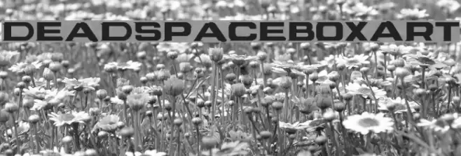 DeadSpaceBoxArt Font examples