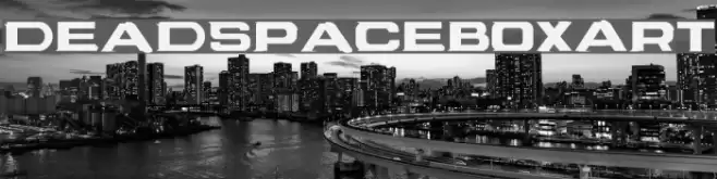 DeadSpaceBoxArt Font examples