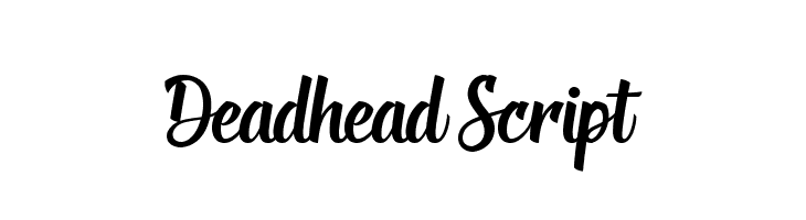 Deadhead Script  免费字体下载