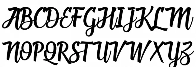 Deadhead Script Schriftart Groß