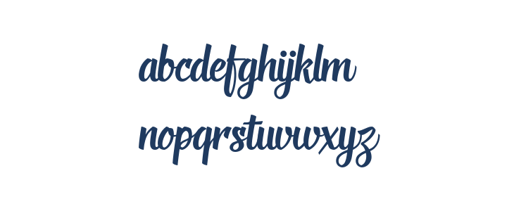 Deadhead Script Lowercase