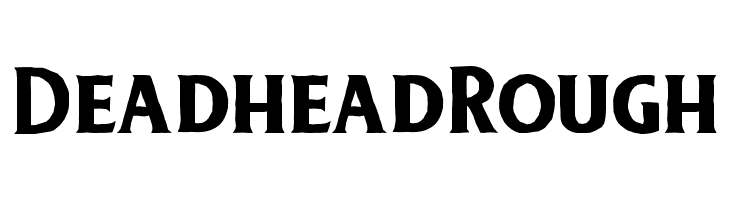 DeadheadRough Font