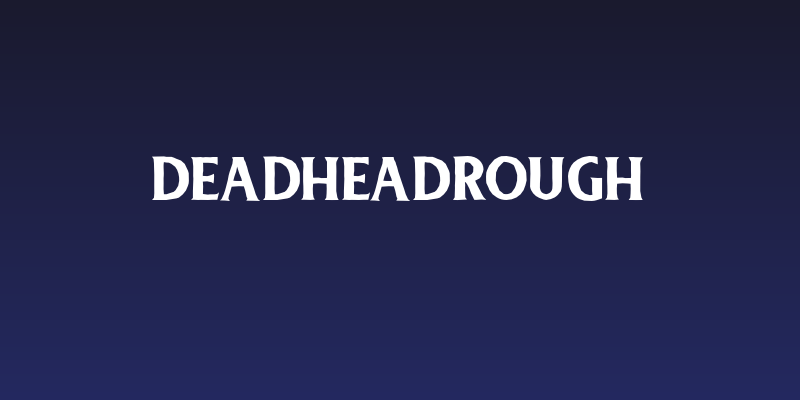 DeadheadRough Social Header