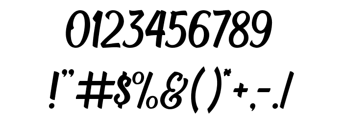DeadheadScript Font OTHER CHARS