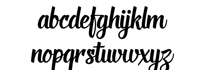 DeadheadScript Font LOWERCASE