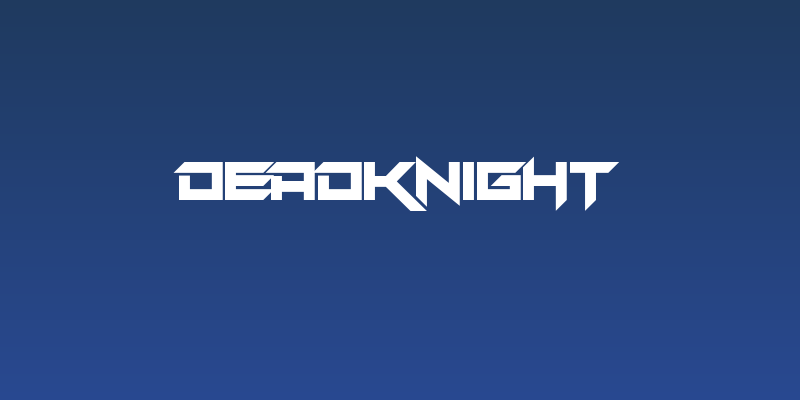Deadknight Social Header
