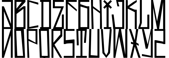 Deadline Font LOWERCASE