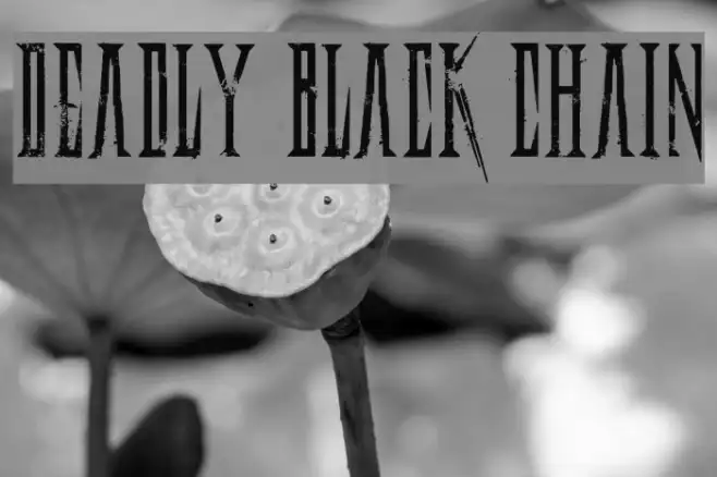 Deadly Black Chain Example 3