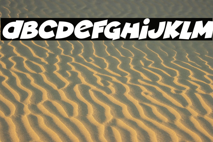 Deadly Cute Italic Example 2