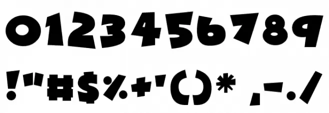 Deadly Cute Polices AUTRES CHARS