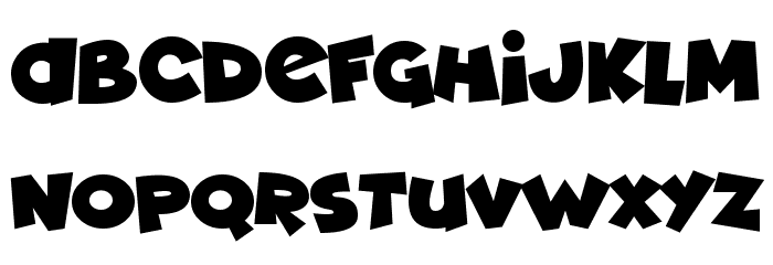 Deadly Cute Font LOWERCASE