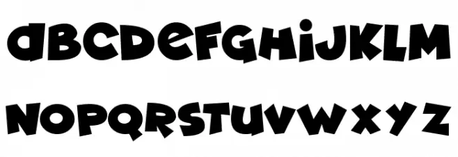 Deadly Cute Шрифта ВЕРХНИЙ