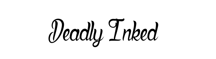 Deadly Inked Font