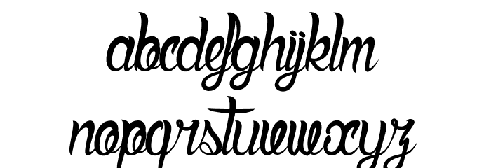 Deadly Inked_PersonalUseOnly Font LOWERCASE