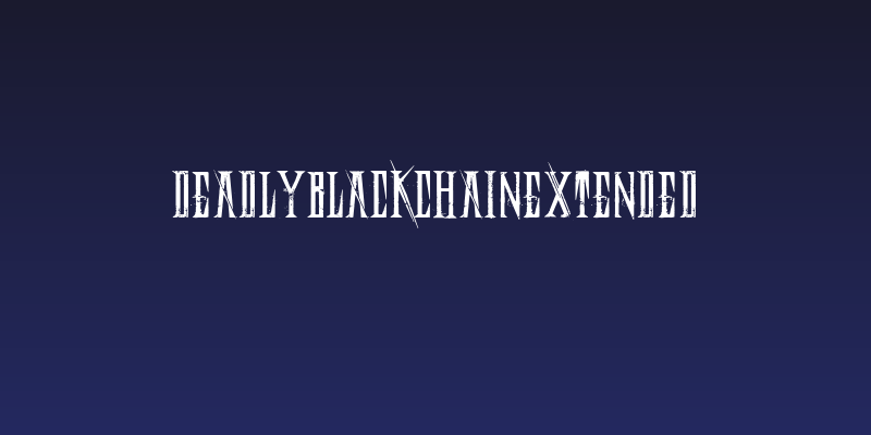 DeadlyBlackChainExtended Social Header