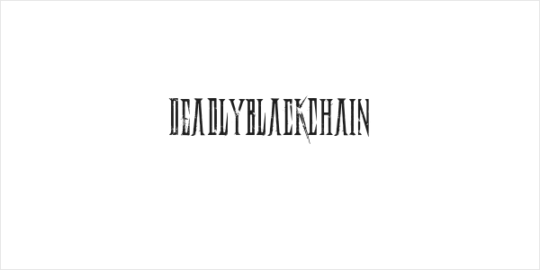 DeadlyBlackChain Logo