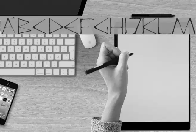 DeadlyRegular Font examples