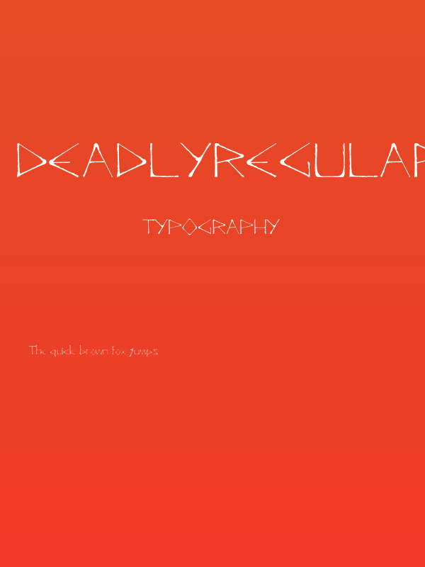 DeadlyRegular Poster