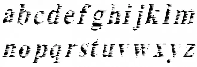Deadly_race_Italic Fuentes MINÚSCULAS