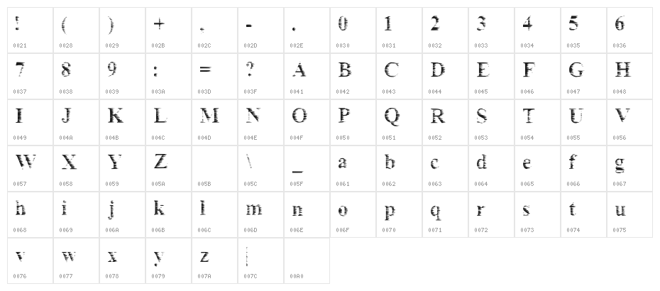 Deadly_race Character Map