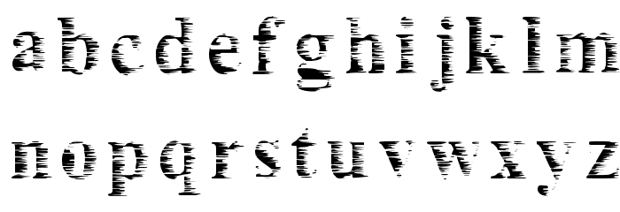 Deadly_race Font LOWERCASE