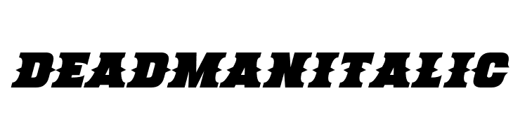 Deadman Italic 