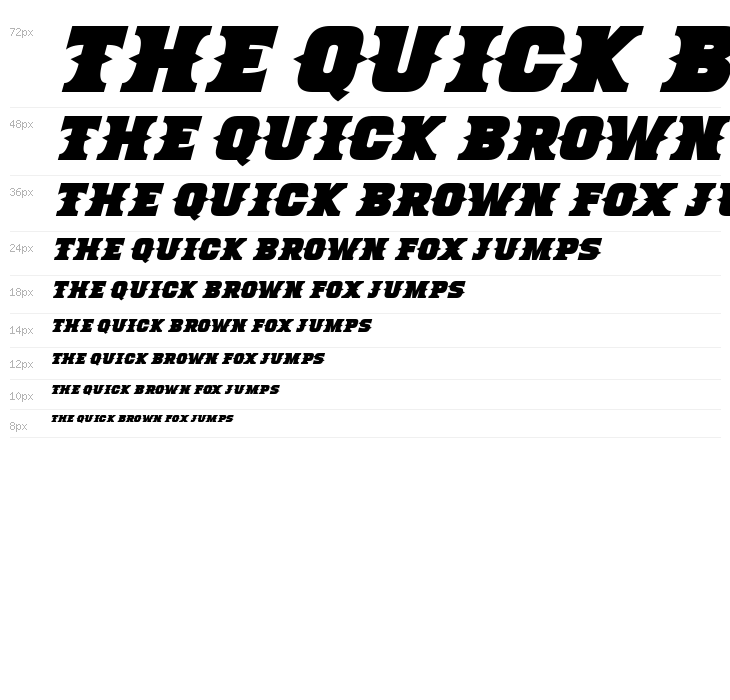 Deadman Italic Waterfall