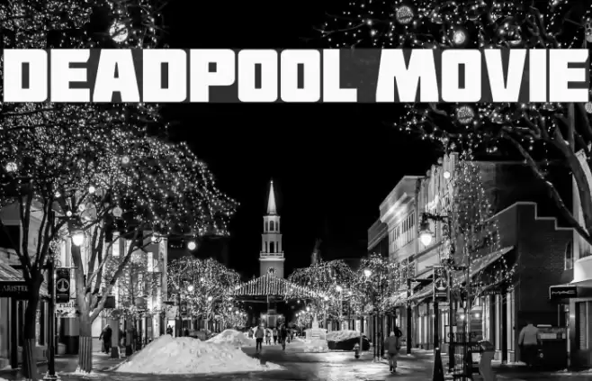 Deadpool Movie Font examples