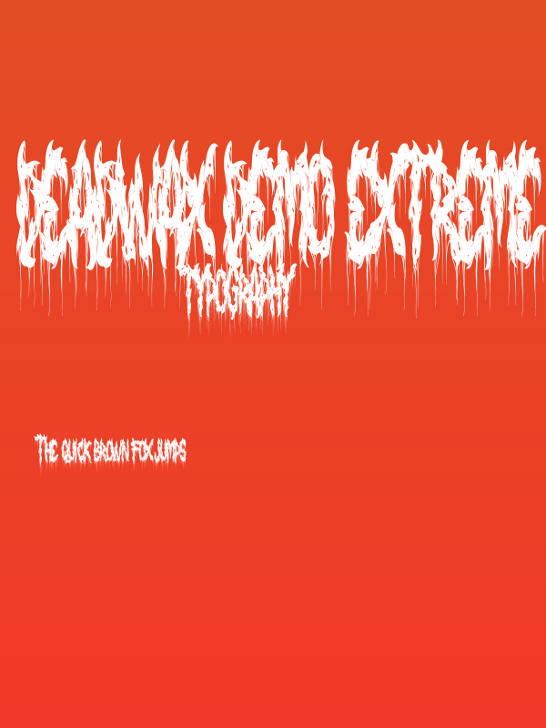 Deadwax DEMO Extreme Poster