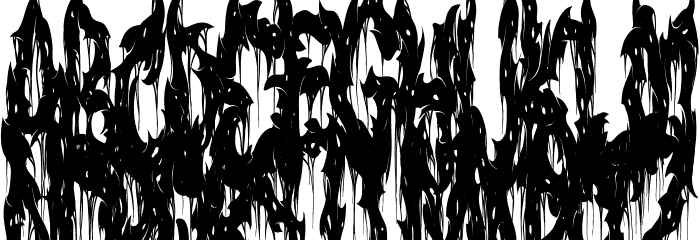 Deadwax DEMO Extreme Font LOWERCASE