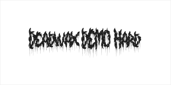 Deadwax DEMO Hard Logo