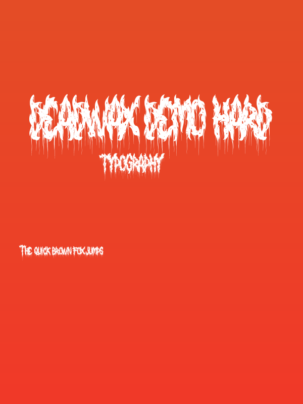 Deadwax DEMO Hard Poster