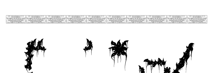 Deadwax DEMO Regular Font OTHER CHARS