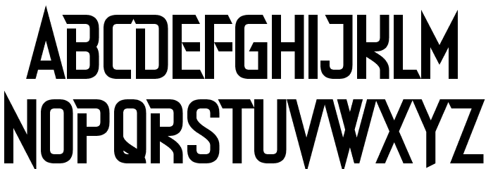 Dealer Strikes Straight Font LOWERCASE